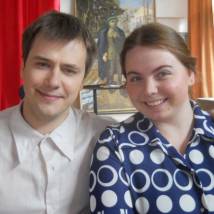 Иван Жидков на съемках сериала "Сделано в СССР"