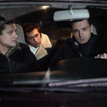 Антон Хабаров, Павел Прилучный на съемках сериала "Закрытая школа" (© фото: Ольга Малышева (Амедия))