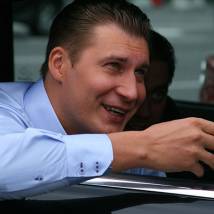 Яков Кучеревский на съемках фильма "Бабло"