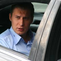 Яков Кучеревский на съемках фильма "Бабло"