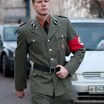 Александр Пацевич на съемках сериала "Грач"