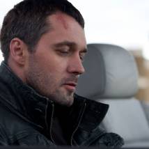 Павел Трубинер на съемках сериала "Грач"