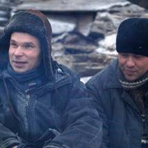Даниил Кокин и Кирилл Плетнев на съемках фильма "Любовь и разлука"