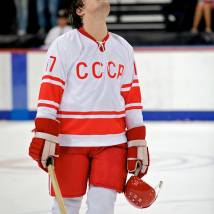 Данила Козловский на съемках фильма "Легенда №17"