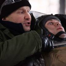 Игорь Бочкин и Алексей Морозов на съемках фильма "Репортаж судьбы" (© фото: Алексей Телеш)