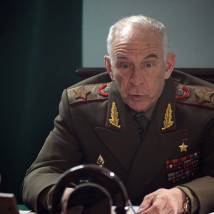 Александр Пашутин на съемках фильма "Чужое лицо"