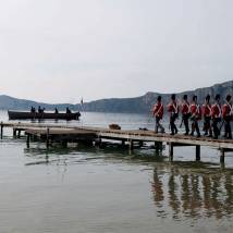 На съемках фильма "Пираты Эгейского моря"