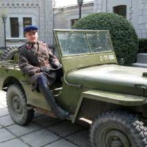 На съемках фильма "Ялта-45"