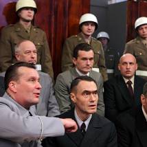 Виктор Сарайкин на съемках фильма "Контригра"