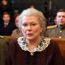 Галина Польских на съемках фильма "Контригра"