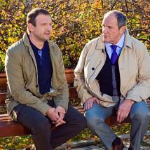 Петр Баранчеев и Эммануил Виторган в сериале "Хозяйка моей судьбы"