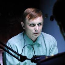 Сергей Уманов на съемках сериала "Бездна"