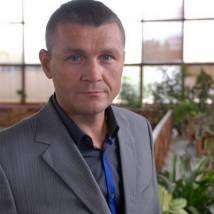 Михаил Солодко на съемках сериала "Под прикрытием"