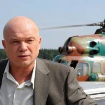 Андрей Смоляков на съемках фильма "Зоннентау"