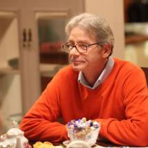 Александр Вдовин на съемках сериала "Катина любовь"