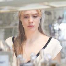 Алла Юганова на съемках сериала "Карамель"