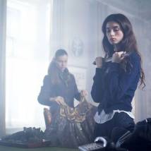 Мария Ахметзянова на съемках сериала "Сплит"