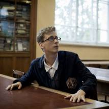 Максим Сальников на съемках сериала "Сплит"