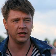 Сергей Ярмолюк на съемках фильма "Мой капитан"