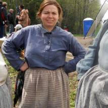 На съемках фильма "Жена генерала"