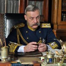 Александр Половцев на съемках сериала "Шерлок Холмс"