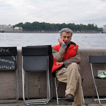 Дмитрий Добужинский на съемках сериала "Шерлок Холмс"