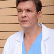 Николай Качура на съемках сериала "Однолюбы"