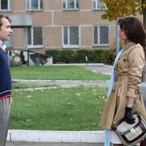 Александр Якин и Александр Якин на съемках сериала "Восьмидесятые"