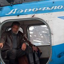 Константин Лавроненко на съемках фильма "Территория"