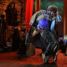 На съемках фильма "Сокровища О.К."