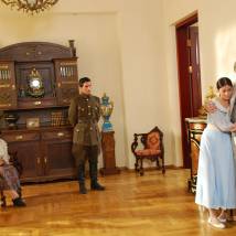 На съемках фильма "Не бойся, я с тобой! 1919"