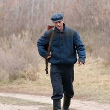 Олег Морозов на съемках сериала "Смерть шпионам! Скрытый враг"