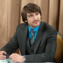Михаил Пшеничный на съемках фильма "Невеста моего друга"