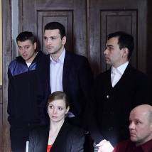 Антон Хабаров на съемках сериала "Закрытая школа. Заставь себя жить"