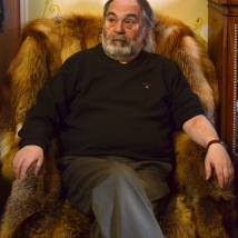 Дмитрий Светозаров на съемках сериала "Мать-и-мачеха"