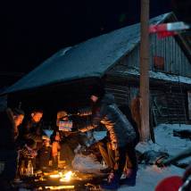На съемках фильма "Я тоже хочу"