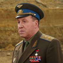 Владимир Стеклов на съемках фильма "Гагарин. Первый в космосе"