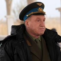 Владимир Стеклов на съемках фильма "Гагарин. Первый в космосе"