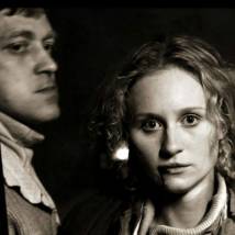 Нина Курпякова на съемках сериала "Военная разведка. Северный фронт" (© фото: Андрей Абраменков)