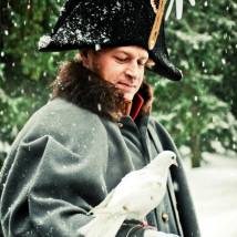 Алексей Барабаш на съемках фильма "Василиса"