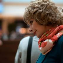 Татьяна Васильева на съемках фильма "С Новым годом, мамы"
