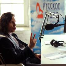 Александр Ревва на съемках фильма "Дублер"