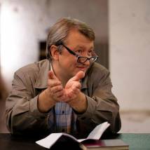 Игорь Черневич на съемках фильма "Темный мир: Равновесие"