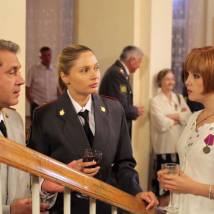 Иван Шабалтас, Людмила Свитова на съемках сериала "Джамайка"