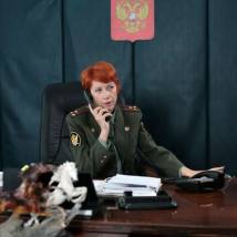 Оксана Сташенко на съемках сериала "Джамайка"