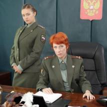 Оксана Сташенко на съемках сериала "Джамайка"