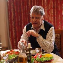 Александр Голобородько на съемках сериала "Маша в законе"