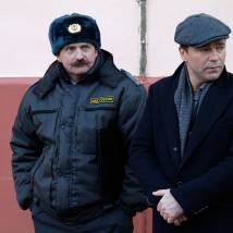 Михаил Асанкин и Сергей Маховиков на съемках сериала "Одиссея сыщика Гурова"