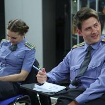 Григорий Иванец и Дарья Иванова на съемках сериала "Метод Лавровой 2"
