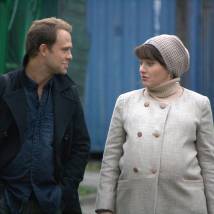 Инга Оболдина (Стрелкова), Кирилл Плетнев на съемках сериала "Мама-детектив"